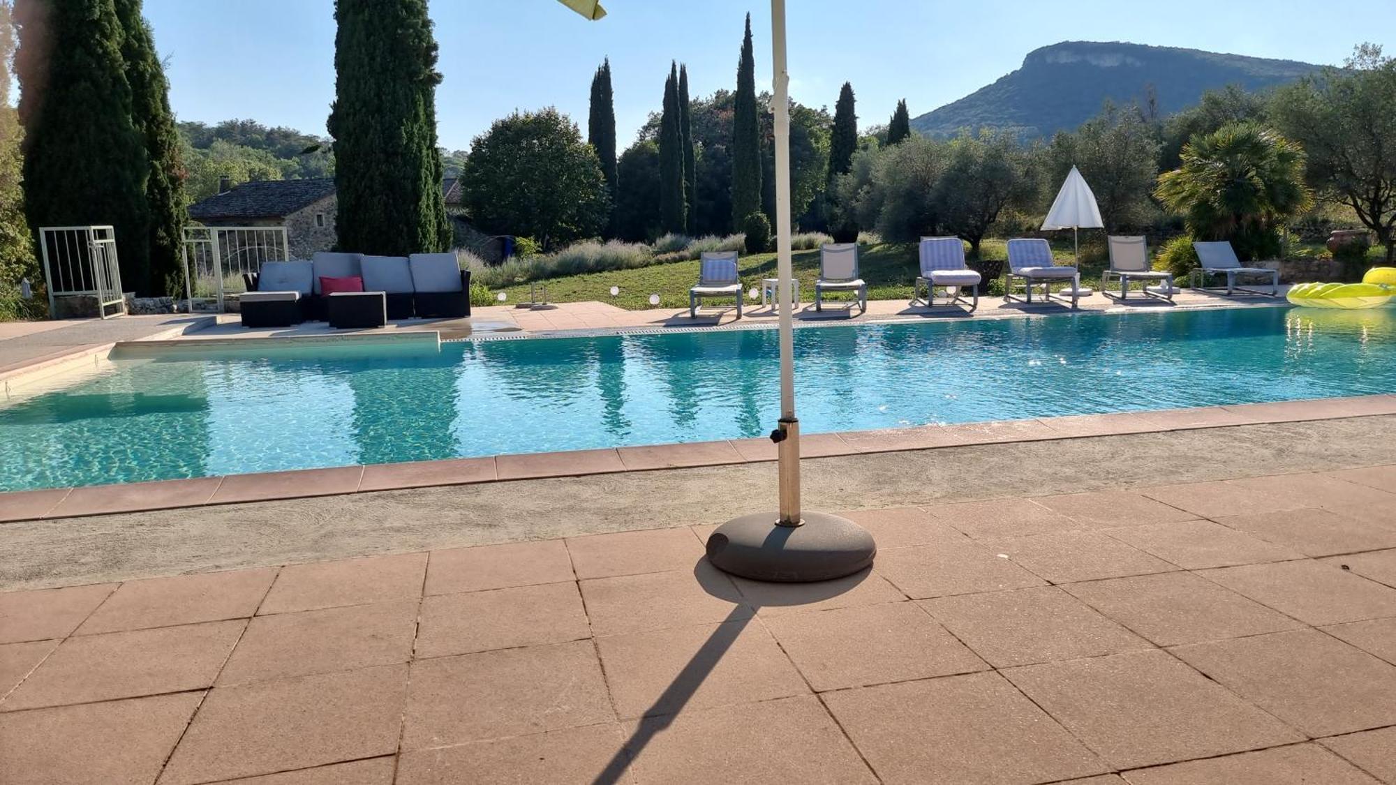 Domaine Du Moulin De Cors Hotel La Roque-sur-Cèze Eksteriør billede