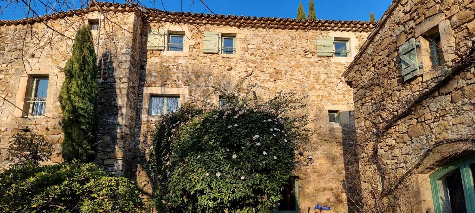 Domaine Du Moulin De Cors Hotel La Roque-sur-Cèze Eksteriør billede